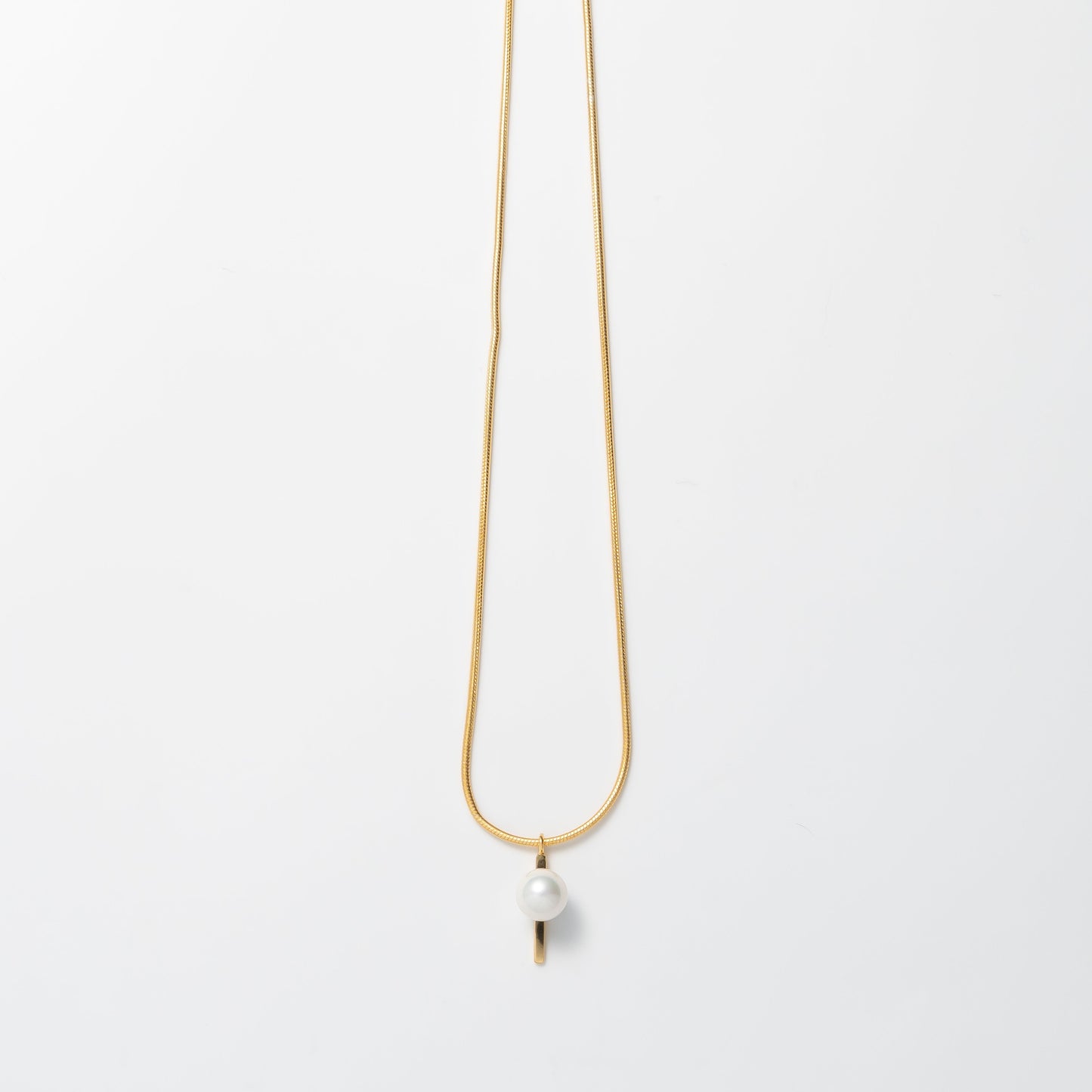 pearl necklace 7mm / Gold