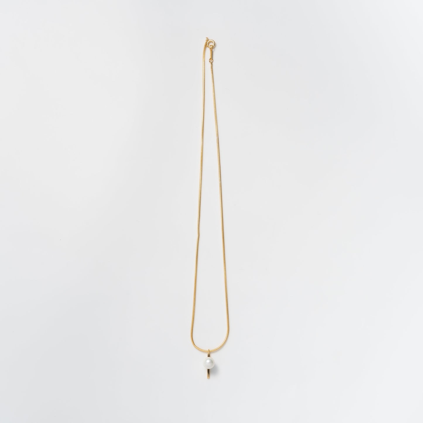 pearl necklace 7mm / Gold
